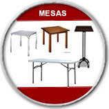 Mesas para  hosteleria, con patas regulables, mesas apilables y con diferentes tableros