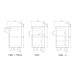 Mueble Cafetero Inoxidable DOCMC140