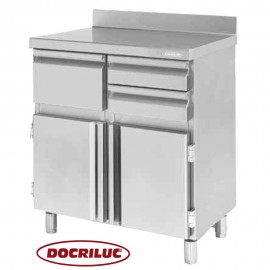 Mueble Cafetero Inoxidable DOCMC90