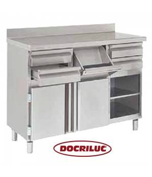 Mueble Cafetero Inoxidable DOCMC140