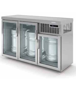 Enfriador de 3 barriles DODEB150