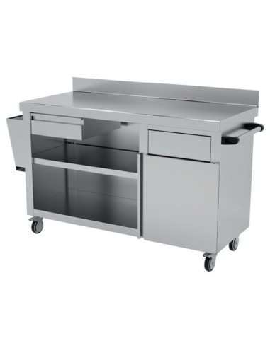 Mueble de apoyo a terraza IDN6125 1200x600x900