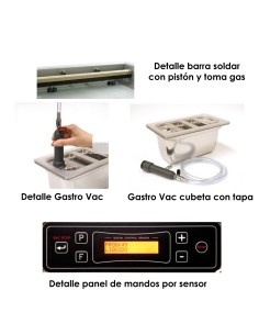 Envasadora al vacio de sobremesa ROV8S 2