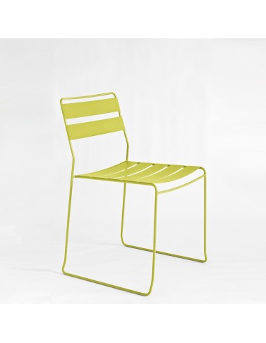 Silla apilable de colores ISPORTOFINO Amarillo citrico