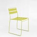 Silla apilable de colores ISPORTOFINO Amarillo citrico