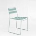 Silla apilable de colores ISPORTOFINO Turquesa