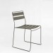 Silla apilable de colores ISPORTOFINO Gris topo