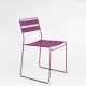 Silla apilable de colores ISPORTOFINO Rosa Magenta