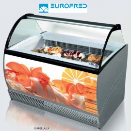 Vitrina heladería cristal curvo EFNEWISABELLALX180