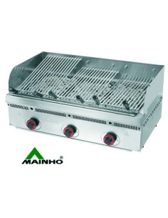 Barbacoa de gas acero inoxidable MHPBV90