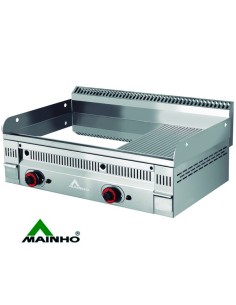 Plancha EUROCROM semi-ranurado GAS MA-PCR-90N