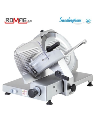 Cortadora de fiambres transmisión por engranajes ROAF300GR