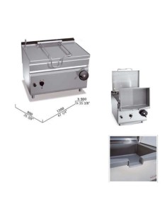 Sartén Basculante gas de 120 litros ROG9BR12/I 2