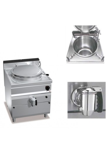 Marmita gas de calentamiento directo ROG9P10D 100 litros