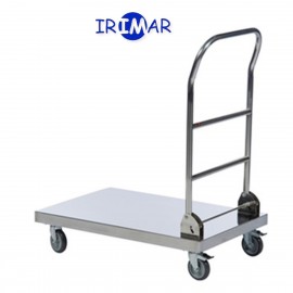 Carro plataforma Plegable acero inoxidable 