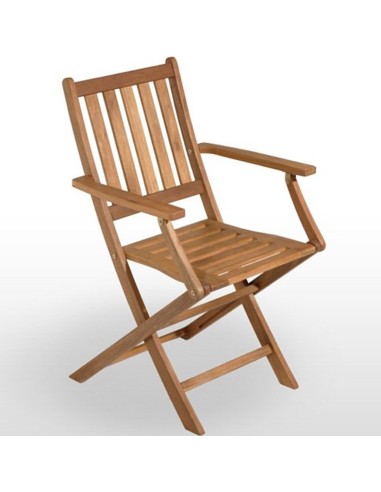 Sillón plegable madera 2F392