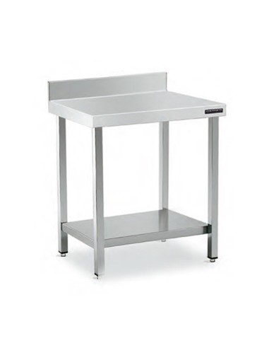 Mesa Inox MURAL 60x50 CON ESTANTE