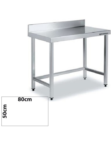 Mesa Inox MURAL 60x50 SIN ESTANTE