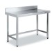 Mesa Inox MURAL 100x50 SIN ESTANTE