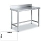 Mesa Inox MURAL 100x50 SIN ESTANTE