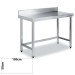Mesa Inox MURAL 100x50 SIN ESTANTE