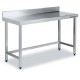 Mesa Inox MURAL 120x50 SIN ESTANTE