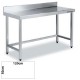 Mesa Inox MURAL 120x50 SIN ESTANTE