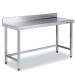 Mesa Inox MURAL 140x50 SIN ESTANTE