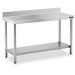 Mesa Inox MURAL 160x50 CON ESTANTE