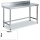 Mesa Inox MURAL 160x50 SIN ESTANTE