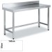 Mesa Inox MURAL 160x50 SIN ESTANTE