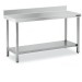 Mesa Inox MURAL 180x50 CON ESTANTE