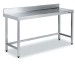 Mesa Inox MURAL 200x50 SIN ESTANTE
