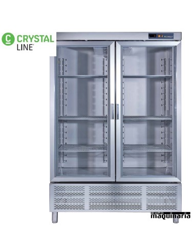 Armario snack frío 2puerta cristal CLARV12002
