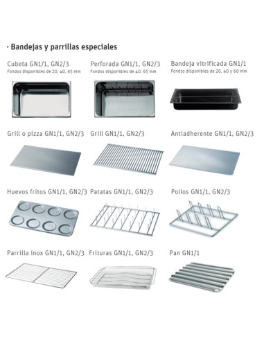 Horno hosteleria MyChef bandejas