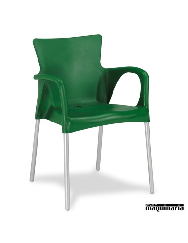 Sillón de aluminio 2R78 para exterior en hosteleria