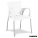 Sillón de aluminio 2R78 para exterior en hosteleria