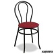 Silla Bar 1R06 apilable roja