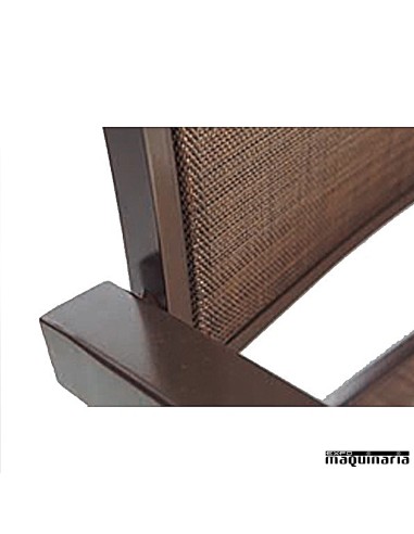 Conjunto para jardín AGCORAL de aluminio y textiline
