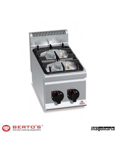 Cocina gas 2 fuegos RMG6F2BPW