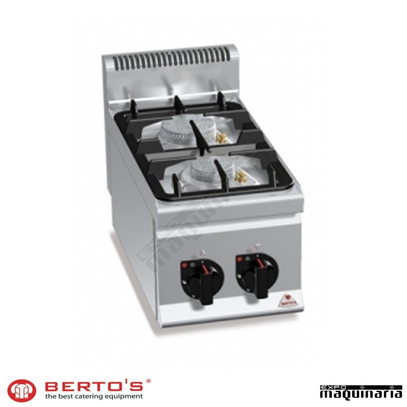 Cocina gas 2 fuegos RMG6F2BPW