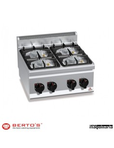 Cocina gas 4 fuegos RMG6F4BPW