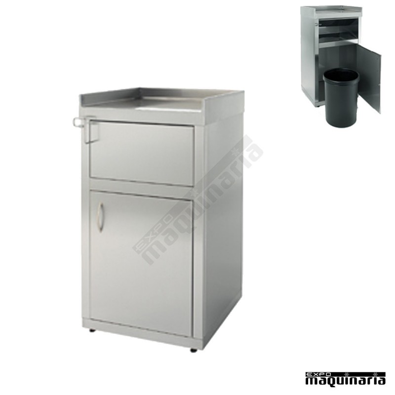 Contenedor para deshechos EDD65 inox