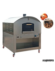 Horno combinado leña gas NTHLG105 2