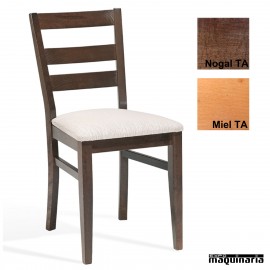 Silla madera tapizada ECO 1T241 