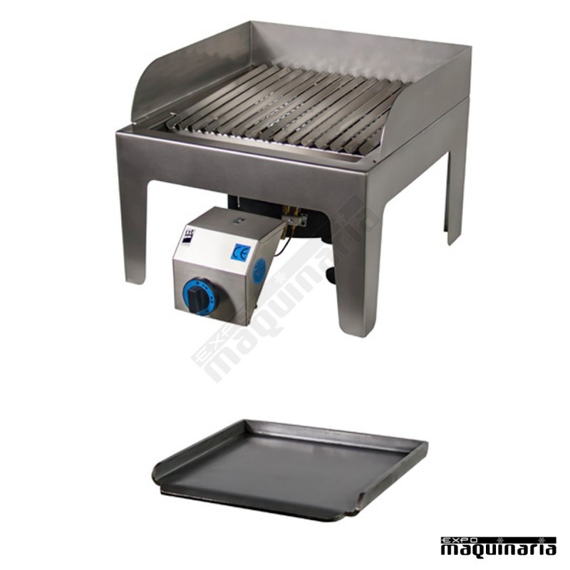 Barbacoa y Plancha con quemador NTBBQPLHQ04