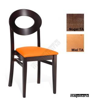 Silla 224 asiento tapizado para hostelería TA CORAL