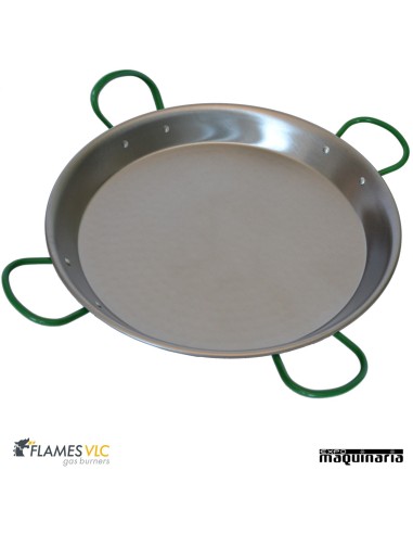 Paellera acero pulido 80 cm