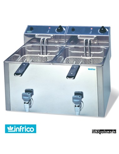 Freidora eléctrica INFR10LGT 10 litros