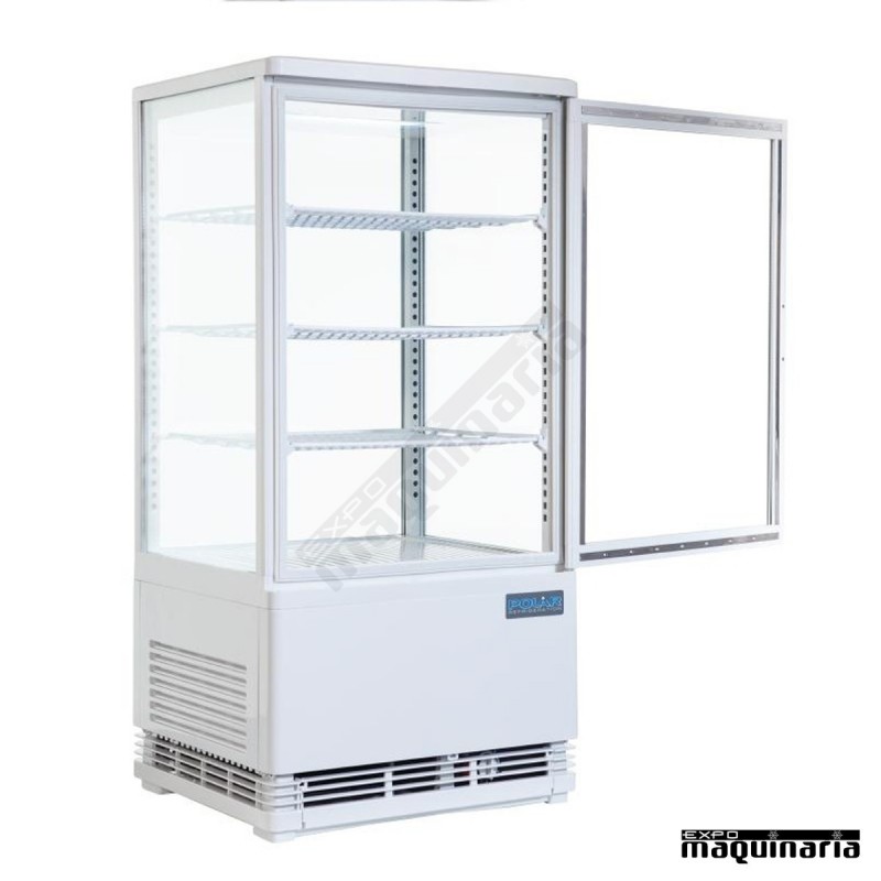Vitrina frigorífica vertical NICB507 de 86 litros